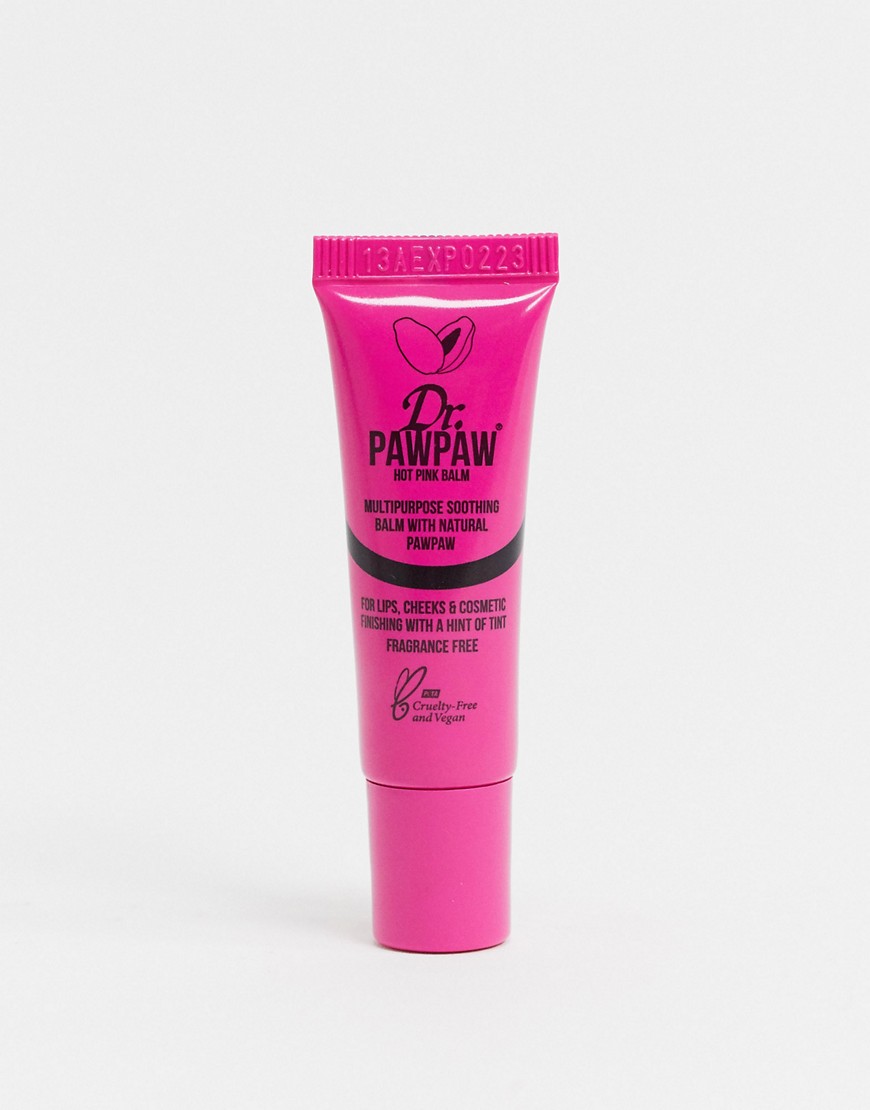 Dr Paw Paw Dr. PAWPAW Tinted Hot Pink Multipurpose Balm 10ml-Clear