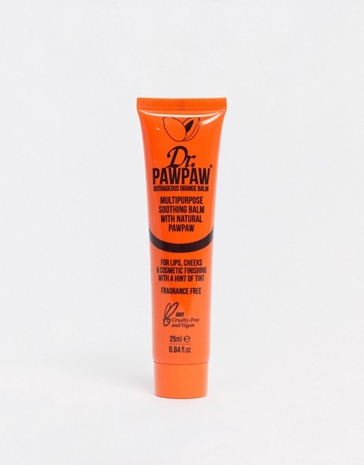 Dr. PAWPAW Tinted Outrageous Orange Multipurpose Balm 25ml