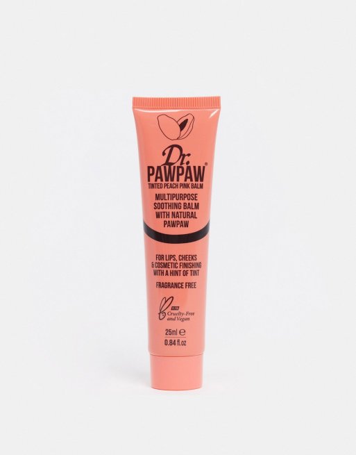 Dr. PAWPAW Tinted Peach Pink Multipurpose Balm 25ml