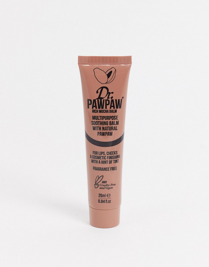 Dr Paw Paw Dr. PAWPAW Tinted Rich Mocha Multipurpose Balm 25ml-Clear