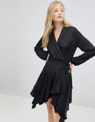 parker wrap dress