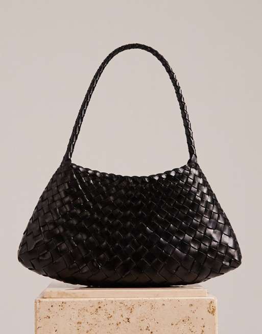Dragon diffusion rosanna ブラック Dragon Diffusion - Rosanna Black Woven Leather Bag