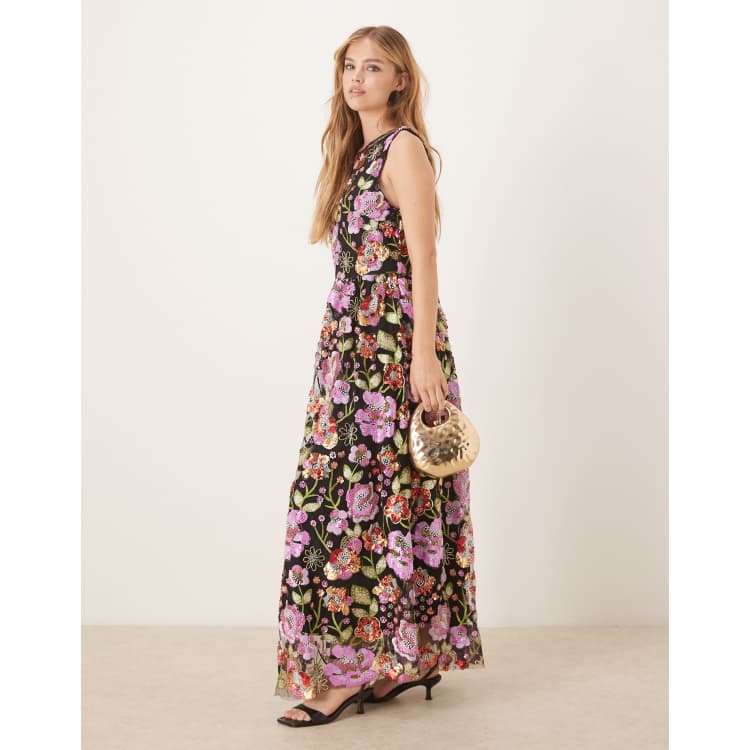 新作 英国発 Sister Jane 限定 DREAM Fate Floral Maxi Dress DREAM Fate Floral Maxi Dress – Sister Jane