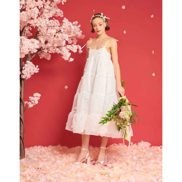 【sister jane】Flutter Bow Midi Dress Flutter Bow Midi Dress – Sister Jane