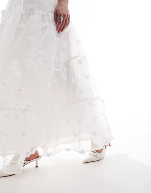 ☆25SS☆Pearl Embellishement Long Skirt/KIMHEKIM☆ Pearl Tassel Embellished Woven Mini Skirt | Karen Millen