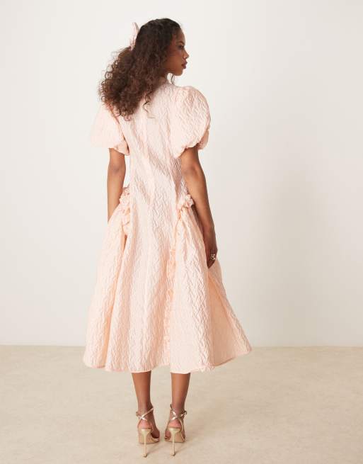 ワンピース DREAMsisterjane PoeticJacquard MidiDress DREAMsisterjane PoeticJacquard MidiDress - メルカリ