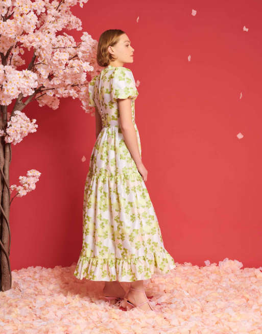 新作 英国発 Sister Jane 限定 DREAM Fate Floral Maxi Dress DREAM Fate Floral Maxi Dress – Sister Jane