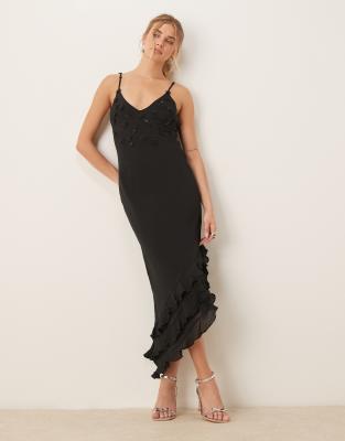 Dream Sister Jane Forget Me Not Asymmetric dress in black