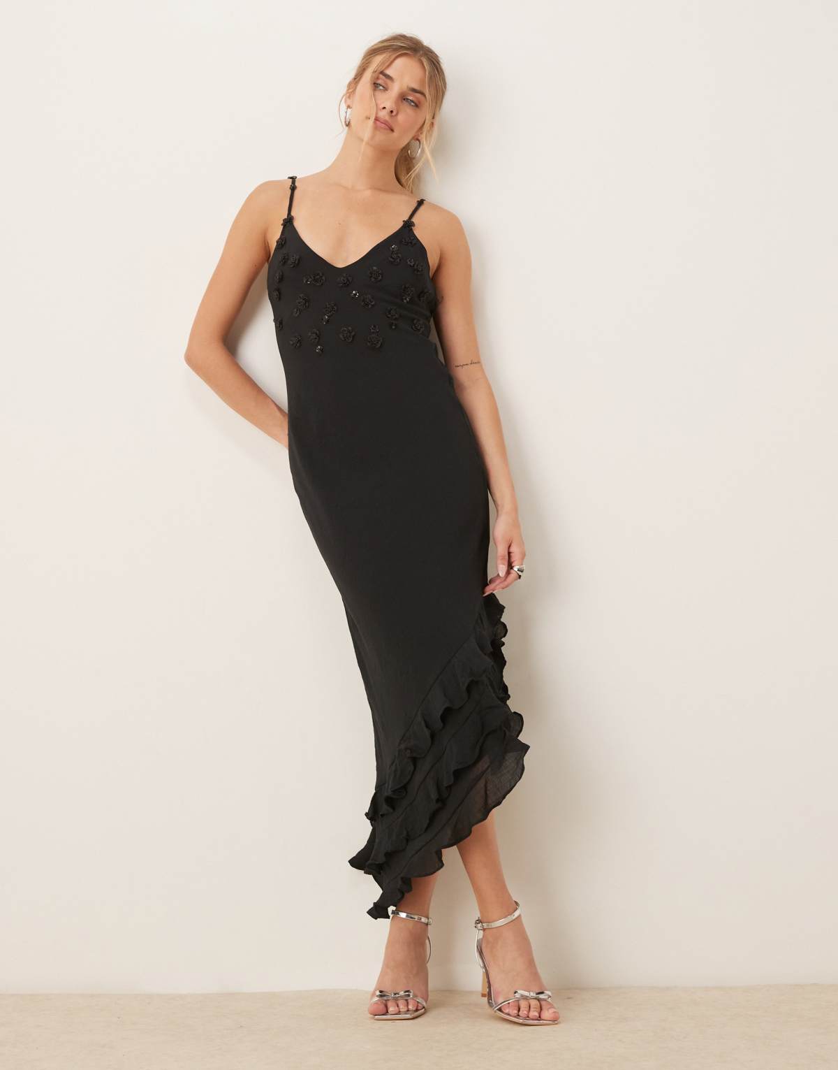 Dream Sister Jane Forget Me Not Asymmetric dress in black