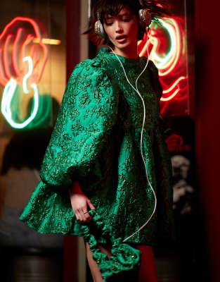 Жаккардовая сумка Dream Sister Jane из коллекции jewel green - часть комплекта 12590₽