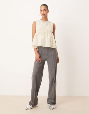 Sister Jane Dream  Jacquard Top In Yellow