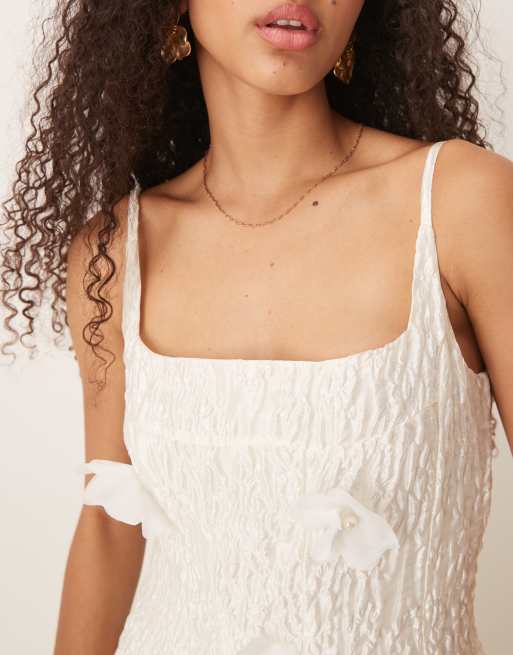 Dream Sister Jane - Petunia Bloom - Vestito lungo avorio, 4 di 4