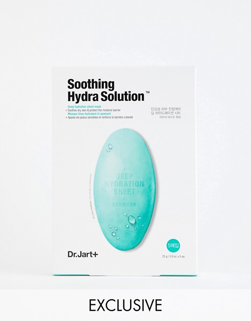 Dr.Jart+ Dermask Water Jet Soothing Hydra Solution (x5) Sheet Mask SAVE 20%
