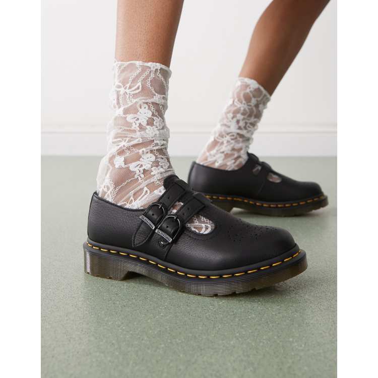 Dr. Martens 黒8065 MARY JANE UK6 Dr.Martens - 8065 Mary Jane - Schoenen van zwart leer | ASOS