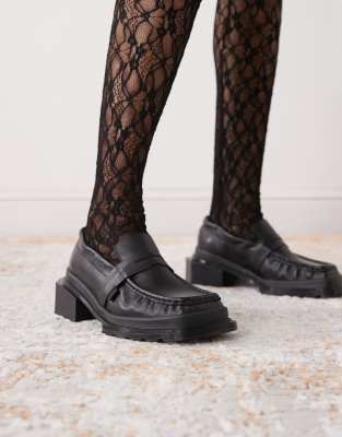 Dr. Martens - Maybole - Mocassins à détail froncé - Noir