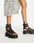 Dr.Martens Ricki gladiator sandals in black