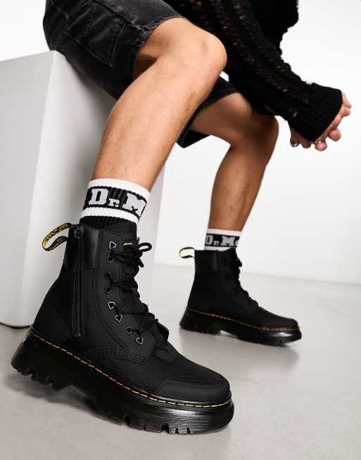 Dr martens shop platform met rits