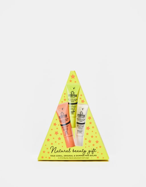 Dr.PAWPAW – Natural Beauty – Set med läppbalsam (Spara 14%)