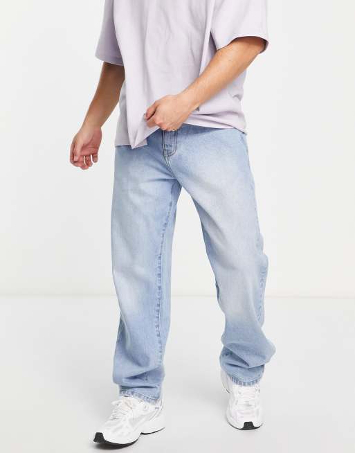 BAGGY FIT JEANS - Light blue