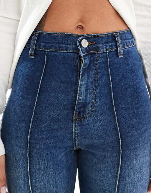 正規品 Heart hip flare denim Ed Hardy Hearts Stretch Flare Jeans - Medium Wash | Fashion Nova