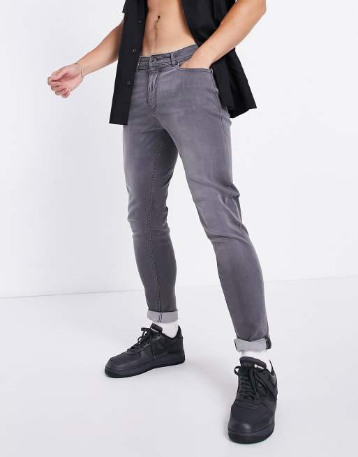 DTT - Grå skinny-jeans , 2 af 4