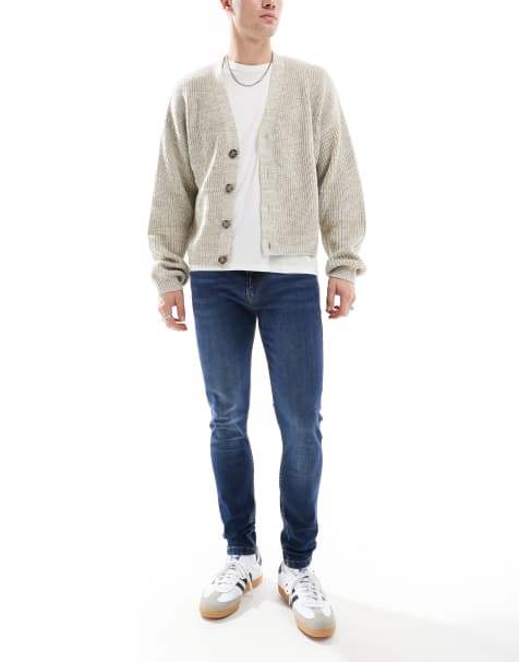 DTT – Indigoblå skinny jeans med stretch - view 1