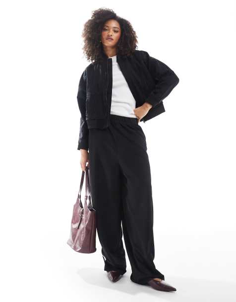 DTT - Jaz - Sort bomber-jakke i denim - view 1