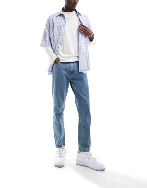 Jeans corti bianchi uomo top