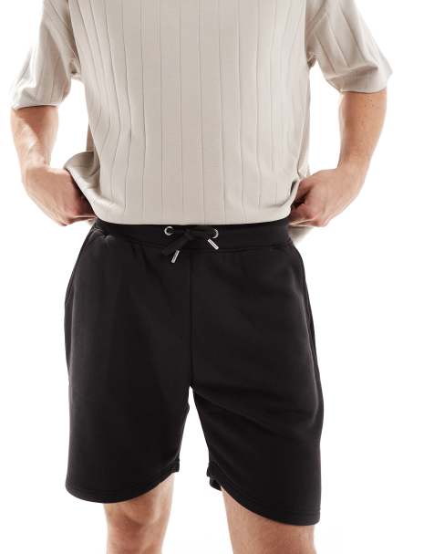 DTT - Jersey short in zwart - view 1