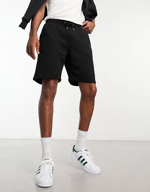 Don't Think Twice - DTT jersey shorts in black