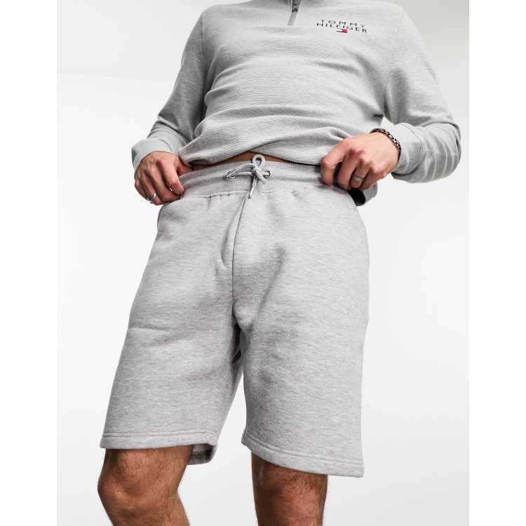 Mens long best sale jersey shorts