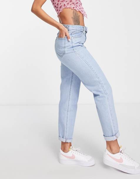 DTT – Lou – Jasnoniebieskie mom jeans - view 1