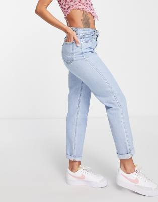 Don't Think Twice DTT Ellie high rise skinny jeans in washed black