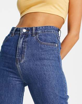 Tight Waist Mom Jeans