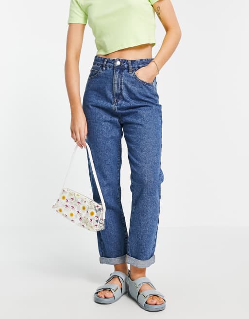 DTT Dom Straight Leg Cargo Jeans in Blue, £22 at ASOS