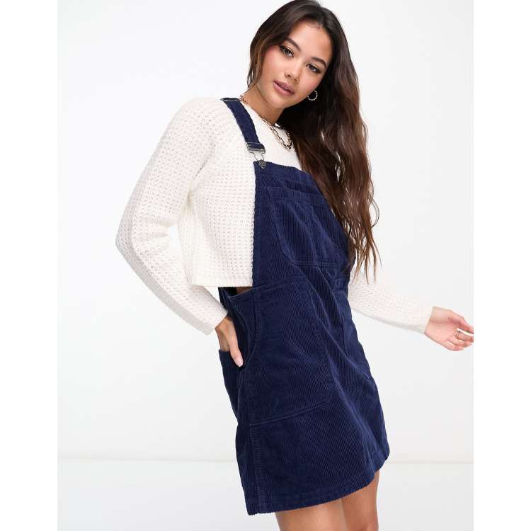 Pinafore dress with pockets shop
