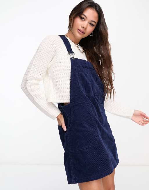 Navy blue hotsell dungaree dress