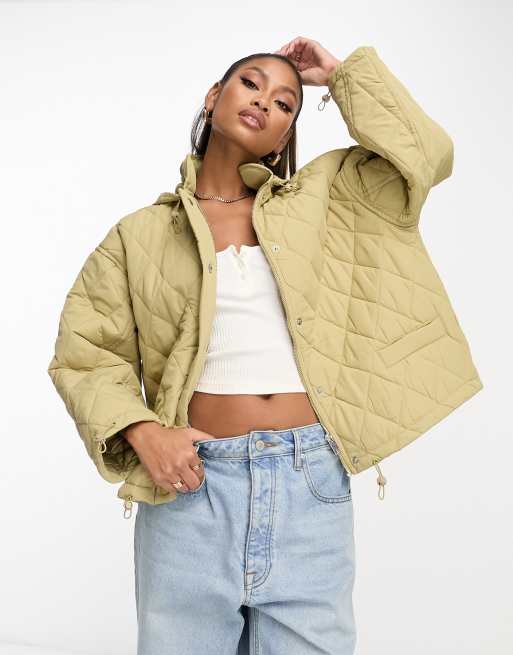 Free people quilted on sale bomber