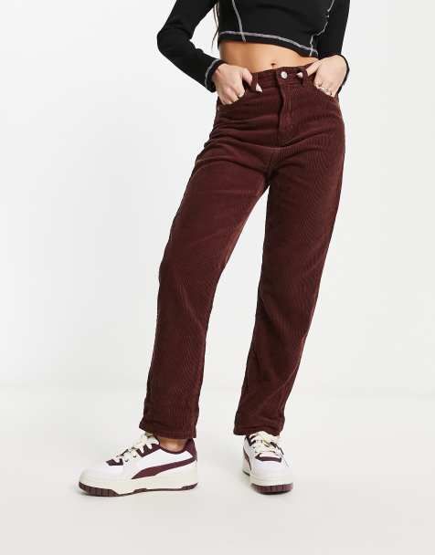 Jeans marron online femme