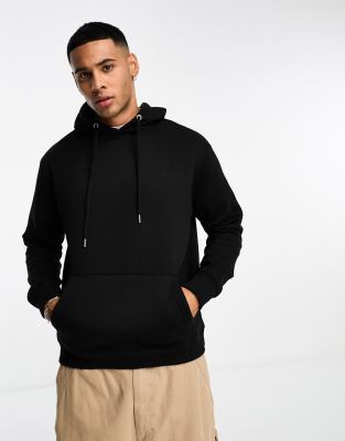 DTT overhead hoodie in black | ASOS