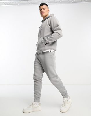Men Light Grey Polyester Tracksuit, Size: Medium