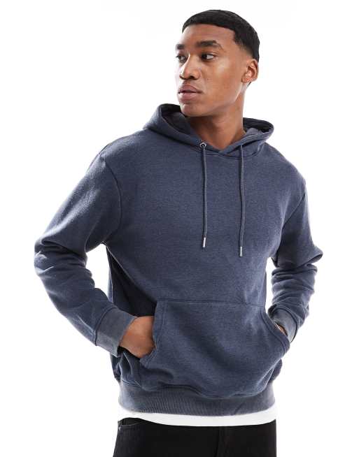 DTT overhead sweatshirt in washed blue