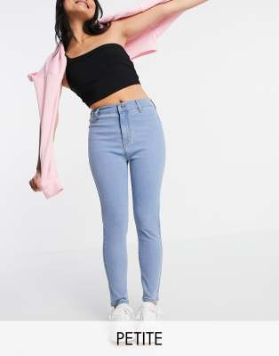 DTT Grace balloon leg jeans in light blue