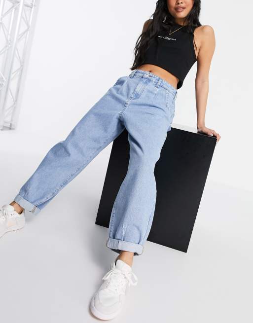 DTT Grace balloon leg jeans in … curated on LTK