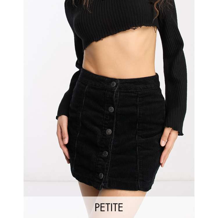 Black cord 2025 skirt petite