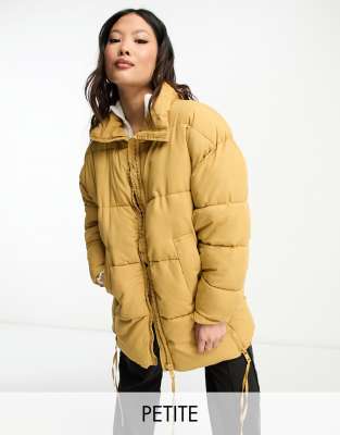 Longline petite best sale puffer coat