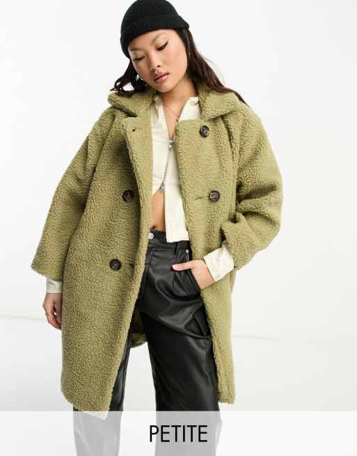 Asos petite shop teddy coat