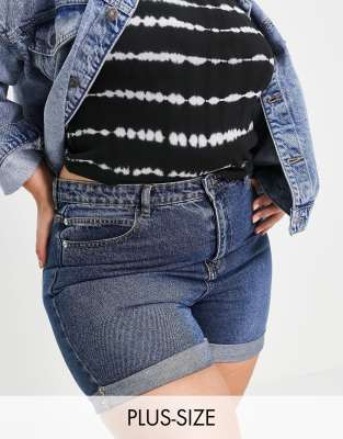 High Waist Denim Shorts