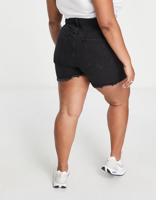 https://images.asos-media.com/products/dtt-plus-longline-denim-shorts-with-raw-hem-in-washed-black/201791101-2?$n_550w$&wid=550&fit=constrain