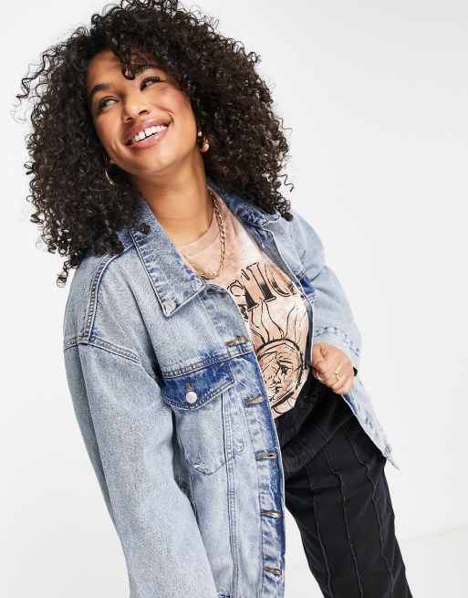 Forever 21 clearance oversized denim jacket